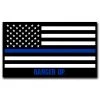 Ohio Thin Blue Line Flag Sticker - Large Leo 2 Ohio Thin Blue Line Flag Sticker - Large Leo