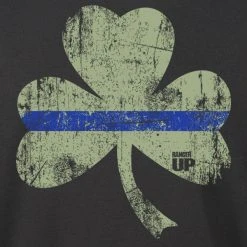 Ohio Thin Blue Line Shamrock Hoodie Men