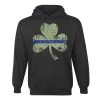 Ohio Thin Blue Line Shamrock Hoodie Men