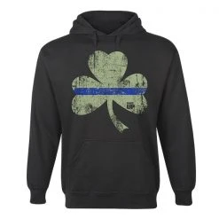 Ohio Thin Blue Line Shamrock Hoodie Men