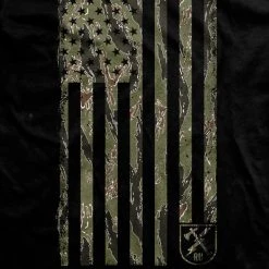 Ohio Men Tiger Stripe Camo Flag T-Shirt