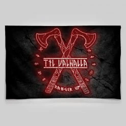 SV Viking Warrior Til Valhalla Wall Tapestry