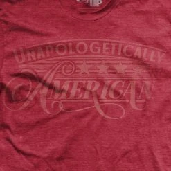 Ohio Unapologetically American Washed Out - Red - T-Shirt