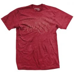 Ohio Unapologetically American Washed Out - Red - T-Shirt