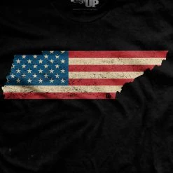 Ohio Men U.S Flag - Tennessee T-Shirt