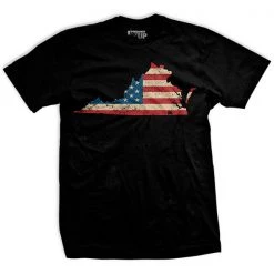 Ohio U.S Flag - Virginia T-Shirt Men