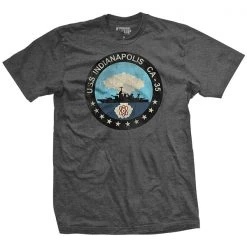 Ohio Members Only USS Indianapolis T-Shirt Men