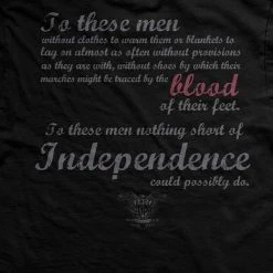 Ohio Men George Washington Valley Forge T-Shirt