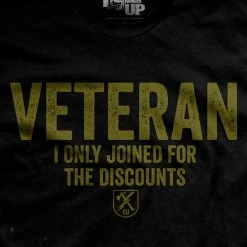 Ohio Men Veteran For The Discounts T-Shirt
