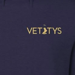 Ohio Vettys Boot Statue Logo Navy Hoodie Men