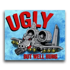 Ohio Gear Ugly But Well Hung Sticker