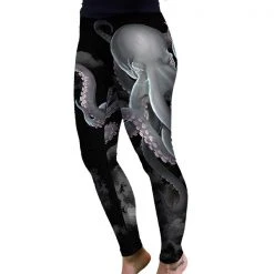 SV Women's White Octopus Leggings Featured