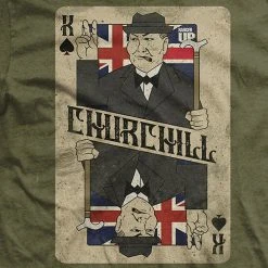 Ohio Men Winston Churchill Card T-Shirt