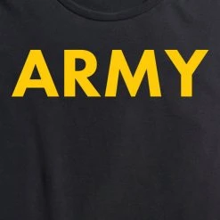 Ohio Women's Army Black And Yellow PT Tee
