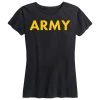Ohio Women's Army Black And Yellow PT Tee