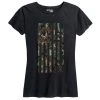 Ohio Women's BDU Camo Flag Tee