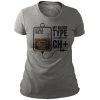 Ohio Caffeine & Hate Women's Blood Type CH Tee