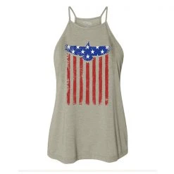 Ohio Women's Eagle Flag High Neck Tank