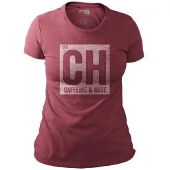 Ohio Caffeine & Hate Women's Element Of Caffeine Tee