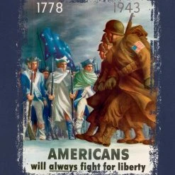 Ohio Army Licensed T-Shirts Women's Fight For Liberty Tee