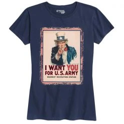 Ohio Women's Uncle Sam I Want You Tee