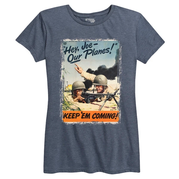 Ohio Army Licensed T-Shirts Women's Keep Em' Coming Tee 3 Ohio Army Licensed T-Shirts Women's Keep Em' Coming Tee