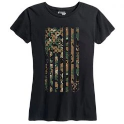 Ohio Women's MARPAT Camo Flag Tee