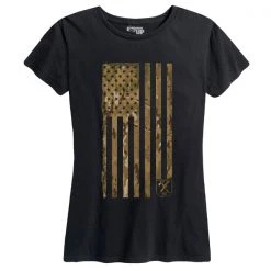 Ohio Women's OCP Camo Flag Tee