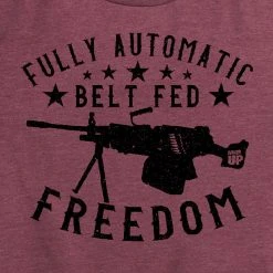Ohio Women's Fully Automated Freedom Tee Red