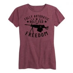 Ohio Women's Fully Automated Freedom Tee Red
