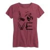 Ohio Women's Red Love Tee
