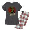 Ohio Women's Small Arms T-Rex Pajamas