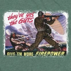 Ohio Army Licensed T-Shirts Women's They've Got The Guts Tee