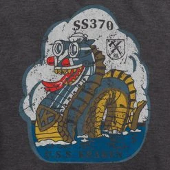 Ohio NEW Designs! Women's USS Kraken Submarine Patch Tee