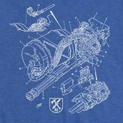 Ohio Women's Vulcan Blueprint Tee