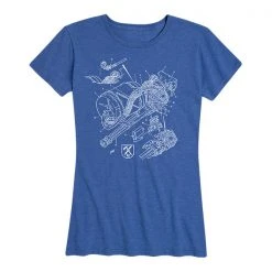 Ohio Women's Vulcan Blueprint Tee