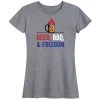 Ohio Women's Beer, BBQ & Freedom Tee Star Spangled Summer