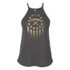 Ohio Women's Betsy Ross Tomahawk High Neck Tank 2 Ohio Women's Betsy Ross Tomahawk High Neck Tank