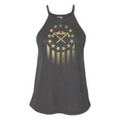 Ohio Women's Betsy Ross Tomahawk High Neck Tank