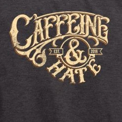 Ohio Women's Caffeine & Hate Typography Tee