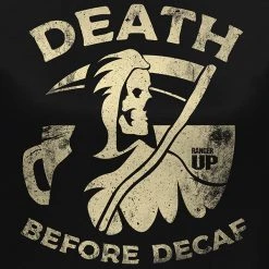 Ohio Death Before Decaf T-Shirt Caffeine & Hate