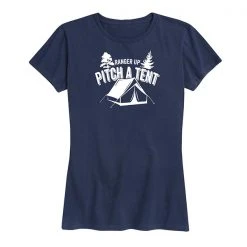 Ohio Women's Pitch A Tent Tee