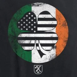 Ohio Women's Shamrock Flag Tee