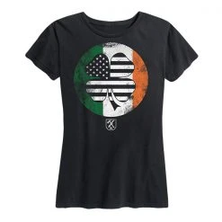 Ohio Women's Shamrock Flag Tee