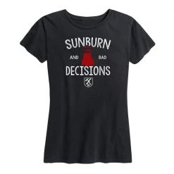 Ohio Women's Sunburn And Bad Decisions Tee