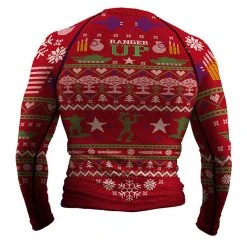SV Christmas Sweater Long-Sleeve Rash Guard