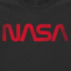 Ohio Kid's NASA "Worm" Tee Black Kids
