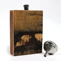 Ohio Ranger Up Bourbon Barrel .50 Cal Bullet Flask