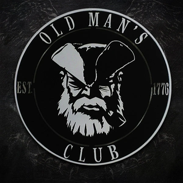 AMD American Liquid Metal - Old Man's Club Sign AMD American Liquid Metal - Old Man's Club Sign