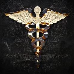 AMD Medic / Corpsman American Liquid Metal - Medical Branch Insignia Sign